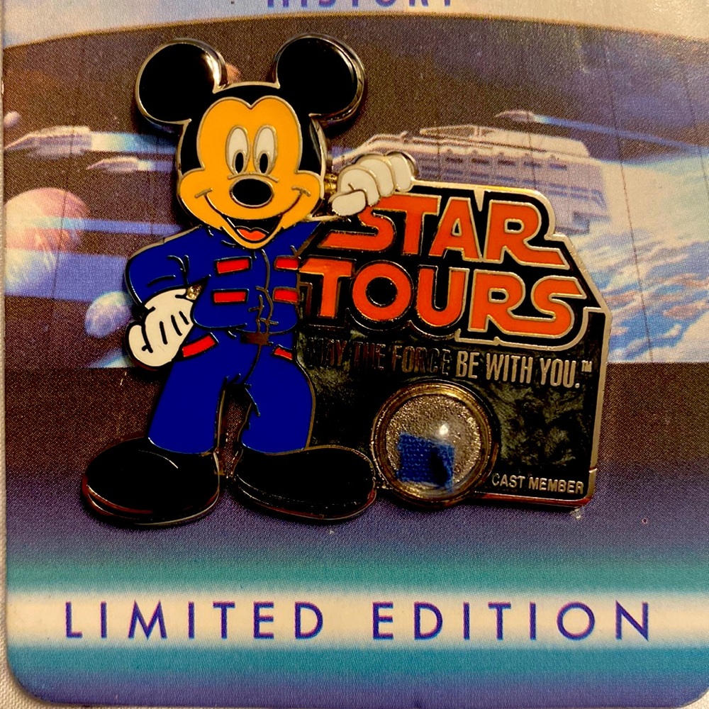Disney Pin Star Tours Mickey